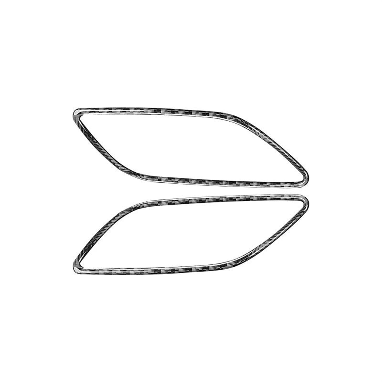 Car Interior Stickers A4L A4 B8 2009-2016 Q5 2009-2017 A5 2008-2017 Interior Car Instrument Air Outlet Trim Frame Sticker Cover