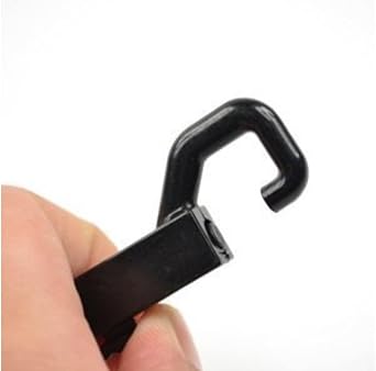 3 Pcs swivel snap Bolt Keychain clips Keychain hooks. Lightweight & Durable clasp with hook for Keys, Key Chains, Tags and Lanyards. 2.75x0.83 Plastic Spring keychain clasp come with key rings.