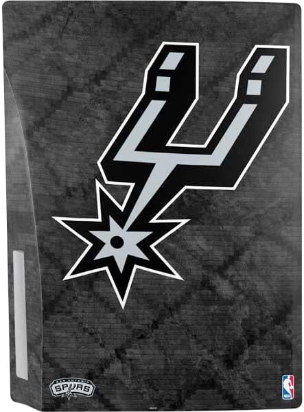 Skinit Decal Gaming Skin Compatible with PS5 Bundle - Officially Licensed NBA San Antonio Spurs Dark Rust Design