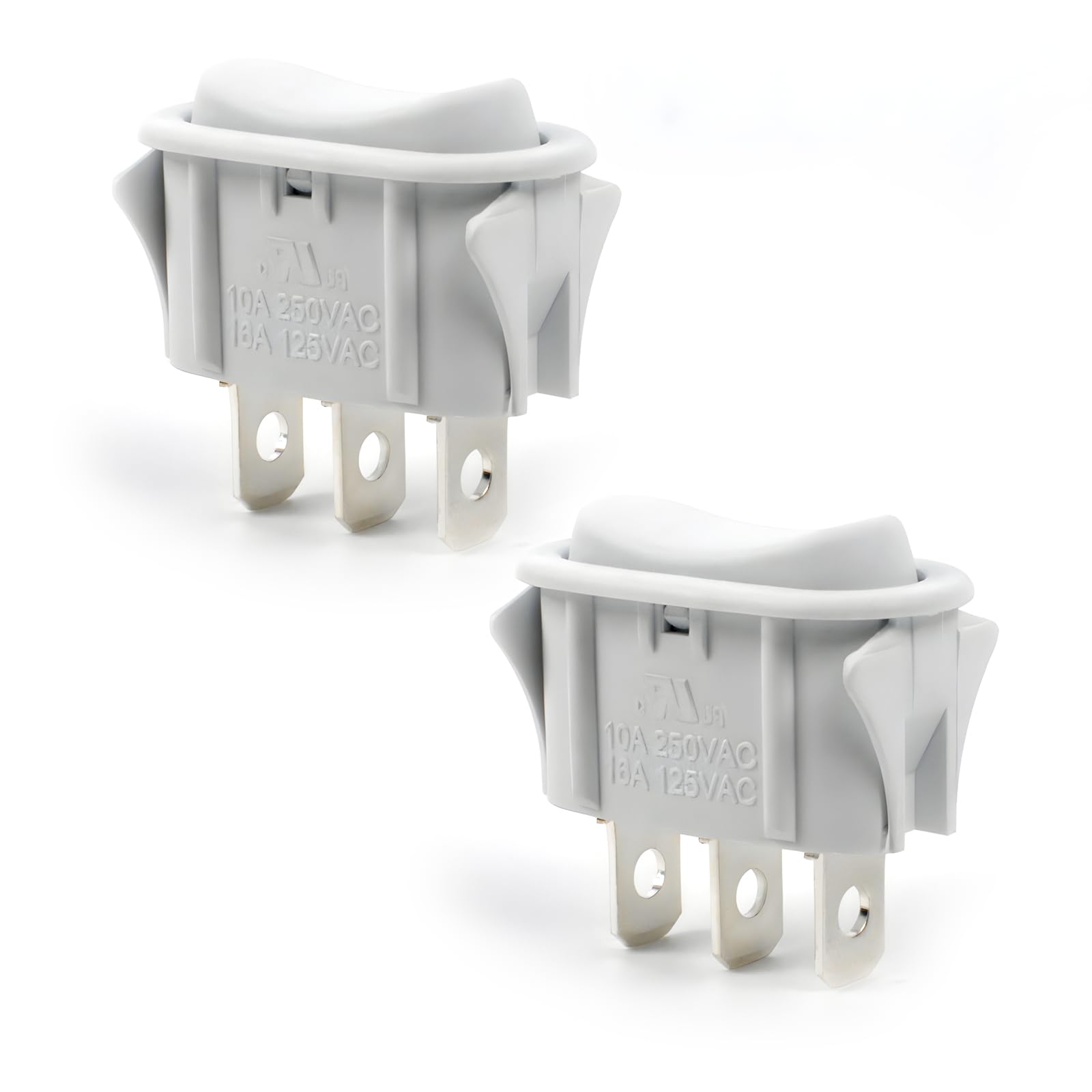 (2 piezas) SR561116 interruptor de campana extractora para campanas Broan y NuTone Compatible con R561116 1173057 R56116