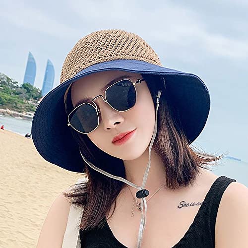 Xyx Women'S Upf 50+ Uv Sun Protection Breathable Wide Brim Bowknot Sun Hat Bucket Hat thumb #1
