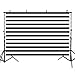 MEHOFOTO Black and White Stripes Photography Backdrop Props Happy Birthday Party Decorations Banner Photo Studio Booth Background 7x5ft