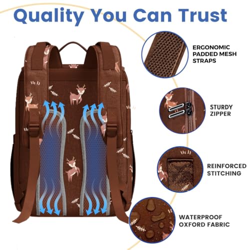 Image of PILLANI Baby Diaper Bag Backpack - Large Bag for Boys & Girls, Waterproof Diaper Backpack - Travel Diaper Bags w /Changing Pad, Baby Registry Search & Shower Gifts - Essentials Must Haves Newborn Stuff