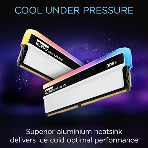 Image of KLEVV CRAS XR5 RGB 32GB kit (16GB x2) 6000MT /s Gaming Memory DDR5 RAM XMP 3.0 High Performance Overclocking