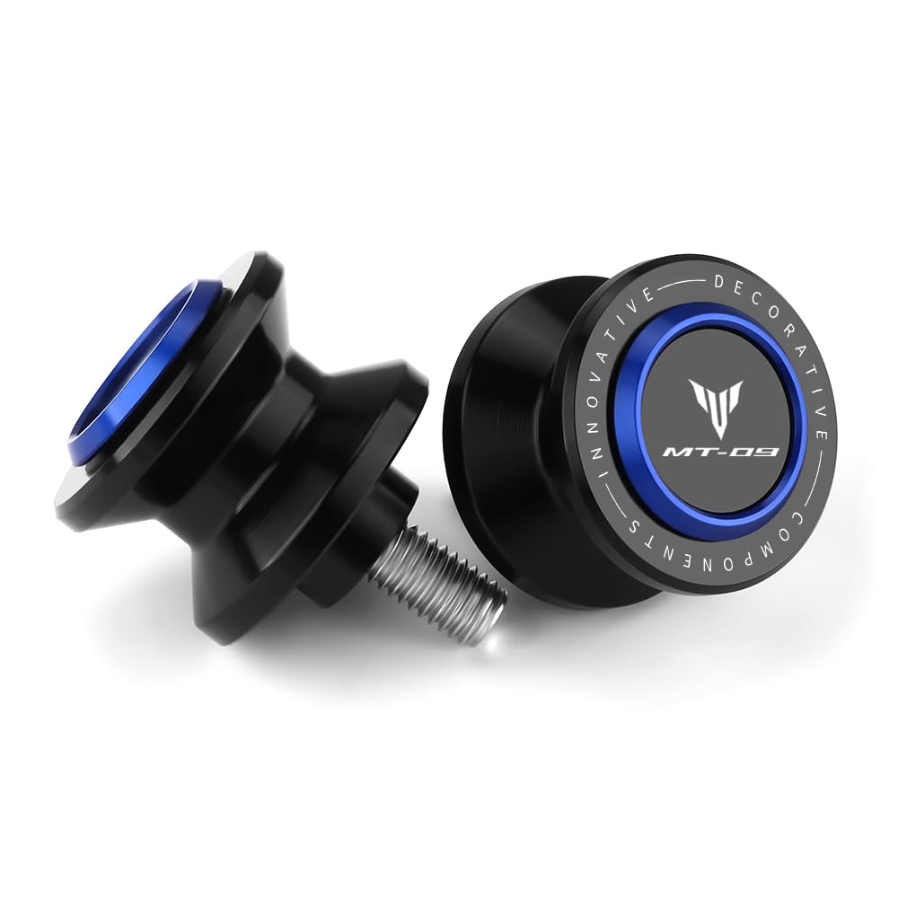 Mokiton M6 Motorcycle Swingarm Spools Slider Compatible With YAMAHA MT09 SP 2018-2022 2023 2024 2025 2026 | Swing Arm Stand Bobbins Screws MT-09 MT 09