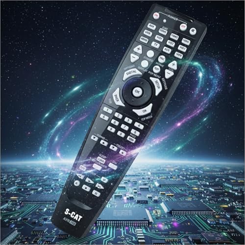 S-CAT Compatible for Harman Kardon Original Remote Model AVR700 Work for AVR70 & AVR70c AV Receiver Amplifier Home Theatre Music System Remote Control (Contact Customer Care for Order) 6 51UHXUpjE5L