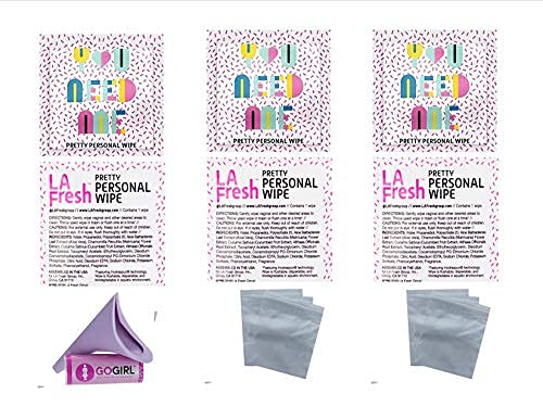 E D O G USA GoGirl Female Urination Device Kit Essentials Replenishment Pack 6 LA Fresh Feminine Personal