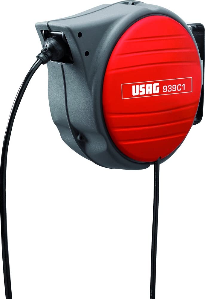 USAG Avvolgitubo aria 10 mm - Modello a recupero automatico con dispositivo d’arresto