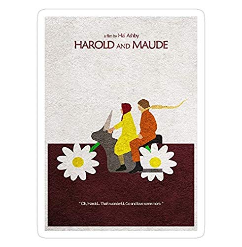 Harold and Maude Decal Sticker - Sticker Graphic - Auto, Wall, Laptop, Cell, Truck Sticker for Windows, Cars, Trucks