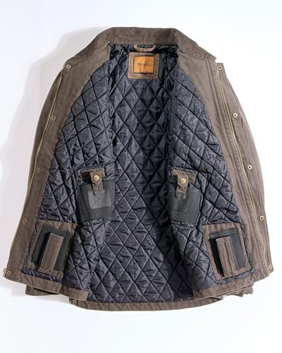 Image of Venado Concealed Carry Jacket for Men - Heavy Duty Canvas - Conceal Carry Pockets