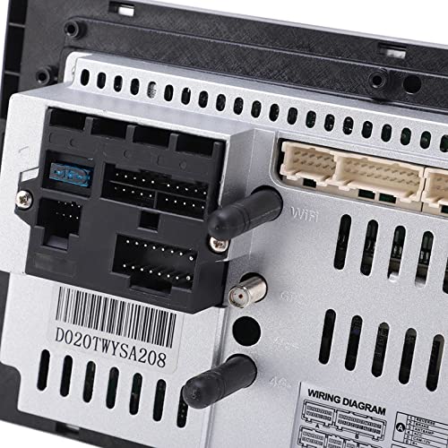 Leitor de MP5 para carro, receptor estéreo de carro universal Quad Core para 10.0
