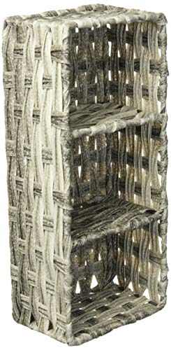 Whitmor Split Rattique Tank Topper Gray Wash #TOP3