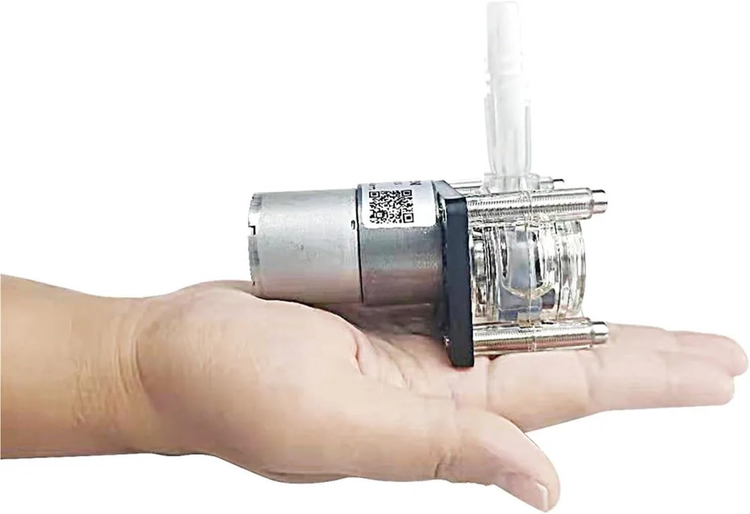 Peristaltic Pump DC 12V 24V 500ml/min For Vacuum Aquarium Lab Analytical 1Pcs(Pharmed BPT tube,12V)