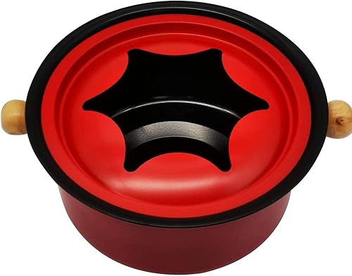 Miniatura 7 de Juego de fondue  Juego para hacer fondue de chocolate con 6 tenedores  Juego multifuncional de acero al carbono para helados  Ideal para fondue de