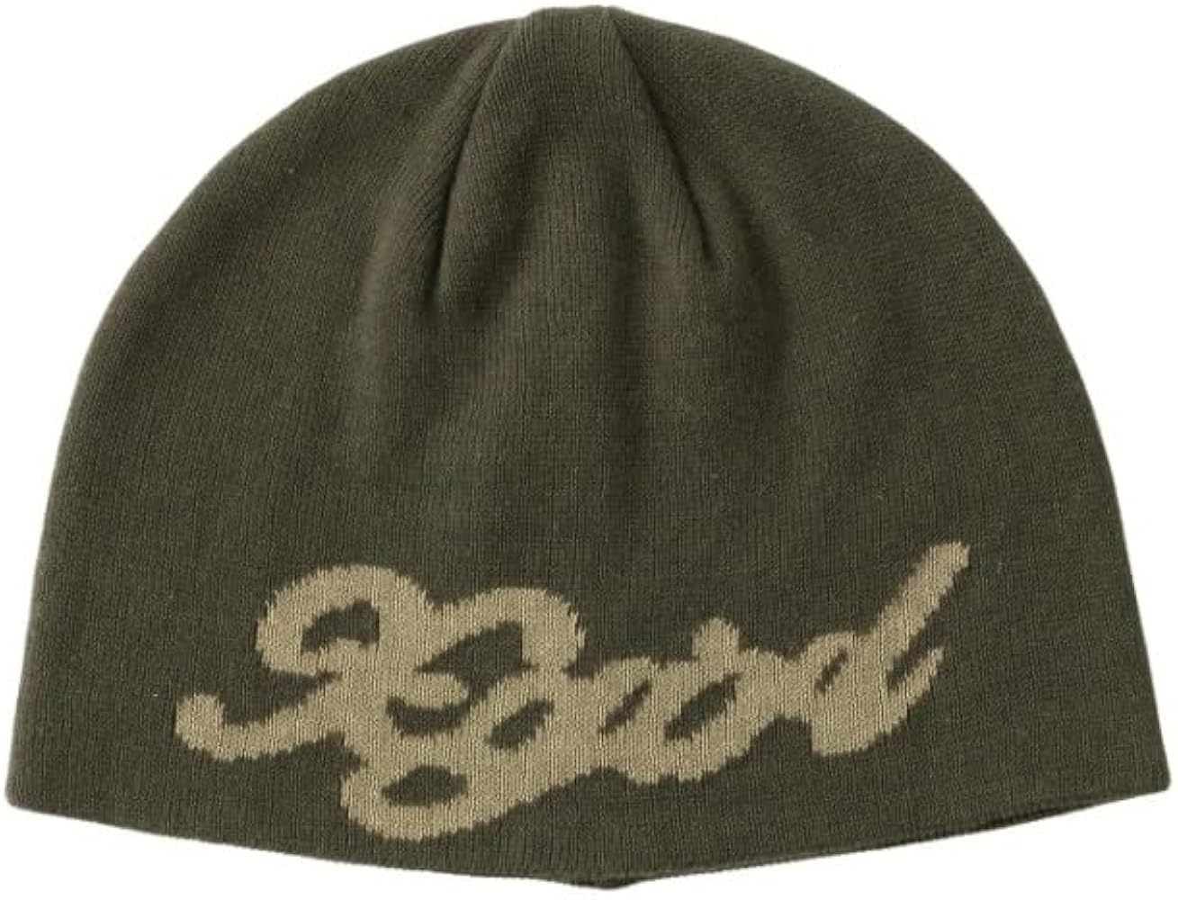 Amazon | [X-girl] スクリプトロゴジャガードビーニー SCRIPT LOGO