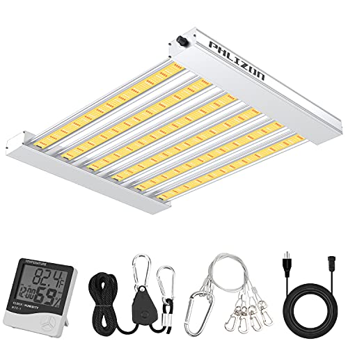 Phlizon Pro Series 3000W LED Grow Light 5x5ft Full Spectrum LED Grow Lights with 2.8 Âµmol/J Upgraded SMD LEDs Dimmable Plant Grow Lamp for Indoor Plants with 1728pcs LEDs