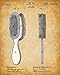 Original Hair Styling Tools Patent Art Prints - Set of 4 Photos - A Great Addition for Home and Salon Decor - Unique Gift for Hairdressers and Beauty Lovers, 8x10 Unframed Patent Print Poster