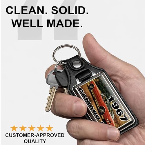 Image of Brotherhood Car Key Chain for Camaro - Classic Models Keychain