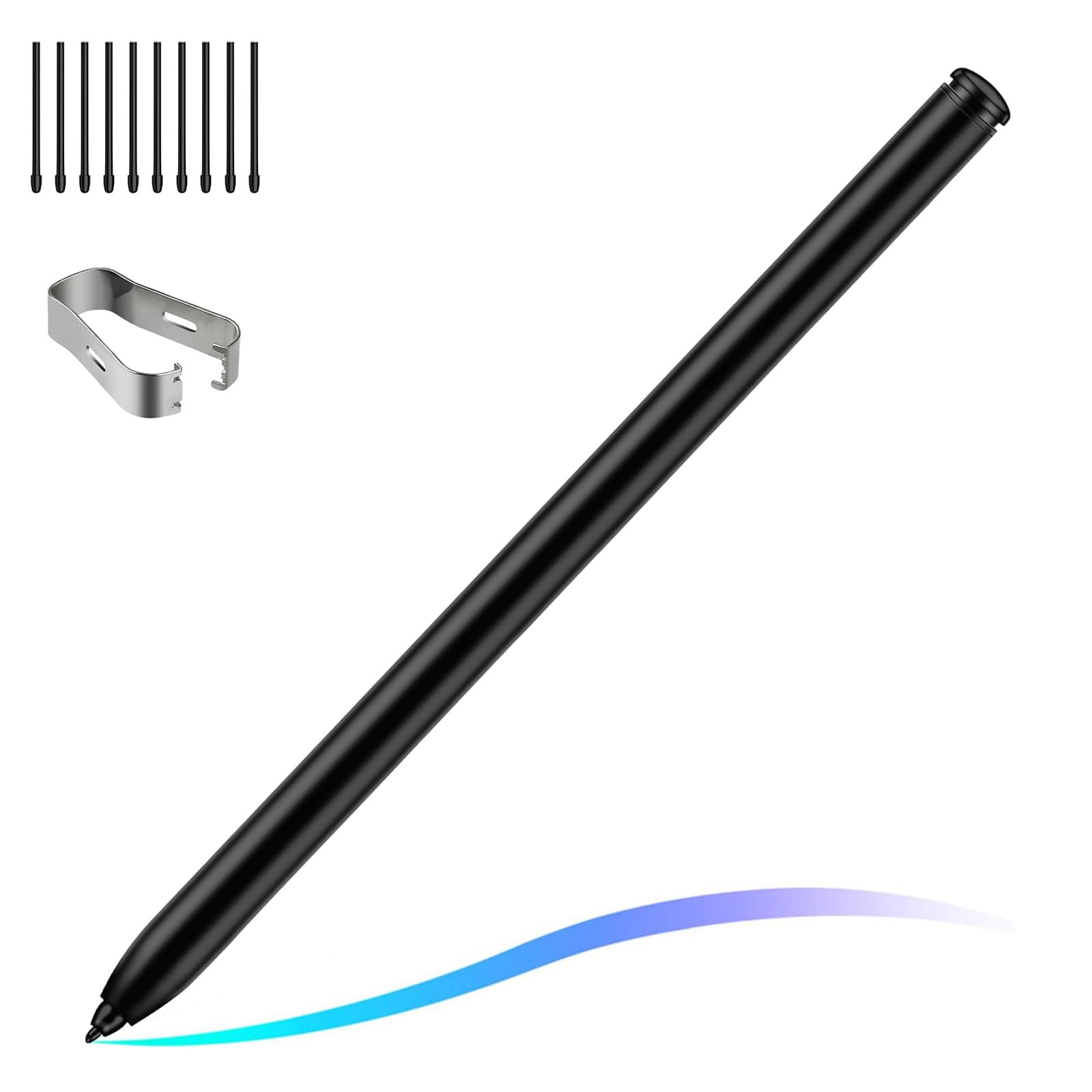 Magnetic Stylus Pen for Remarkable 2/1 Pen with Eraser, Remarkable 2 Stylus Alternative Marker Plus with 10 Pencil Tips fits Remarkable 2 Tablet