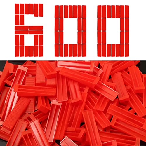 Reusable Leveling Wedges Reusable Tile Leveling System Wedges for 1/8 Spacers 1/16 Spacers 1/32 Spacers and Tile Leveling Tools Kit for Wall/Floor Tile & Stone Installation