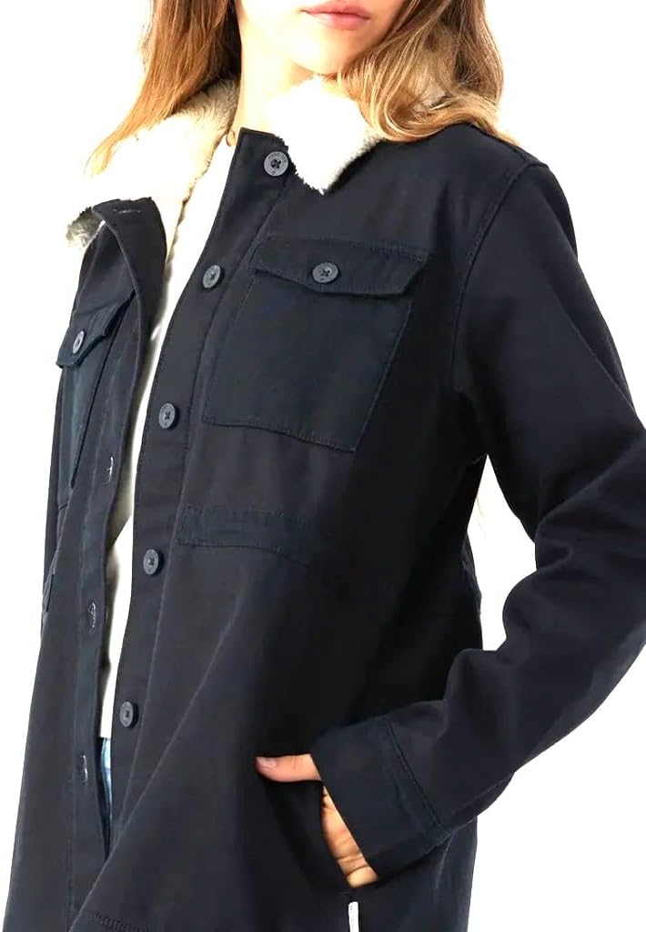 Hang Ten Ladies' Utility Jacket | Black, Large