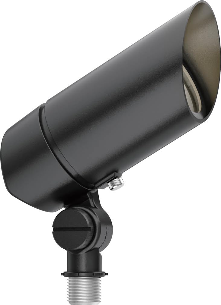 Kichler 16193BKT Utilitarian Outdoor Accent Light, 1-Light 10 Watts