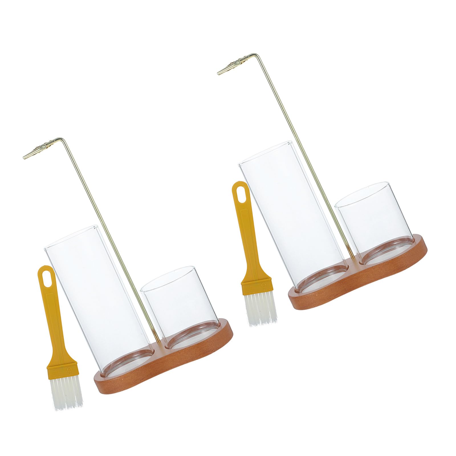Minuteur encens bois suspendu support détente relaxation yoga