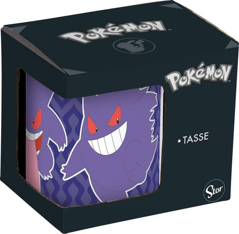 joojee GmbH Pokemon Gengar Tasse, 325 ml, Purple