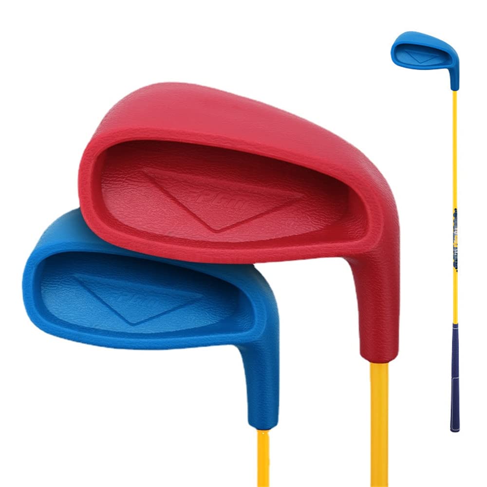 Hierros para palos de golf junior con eje de carbono y superficie extra grande