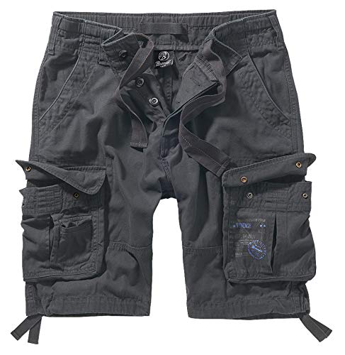 Pantalones cortos Brandit Pure Vintage, muchos colores, tamaño S hasta 7XL antracita XXL