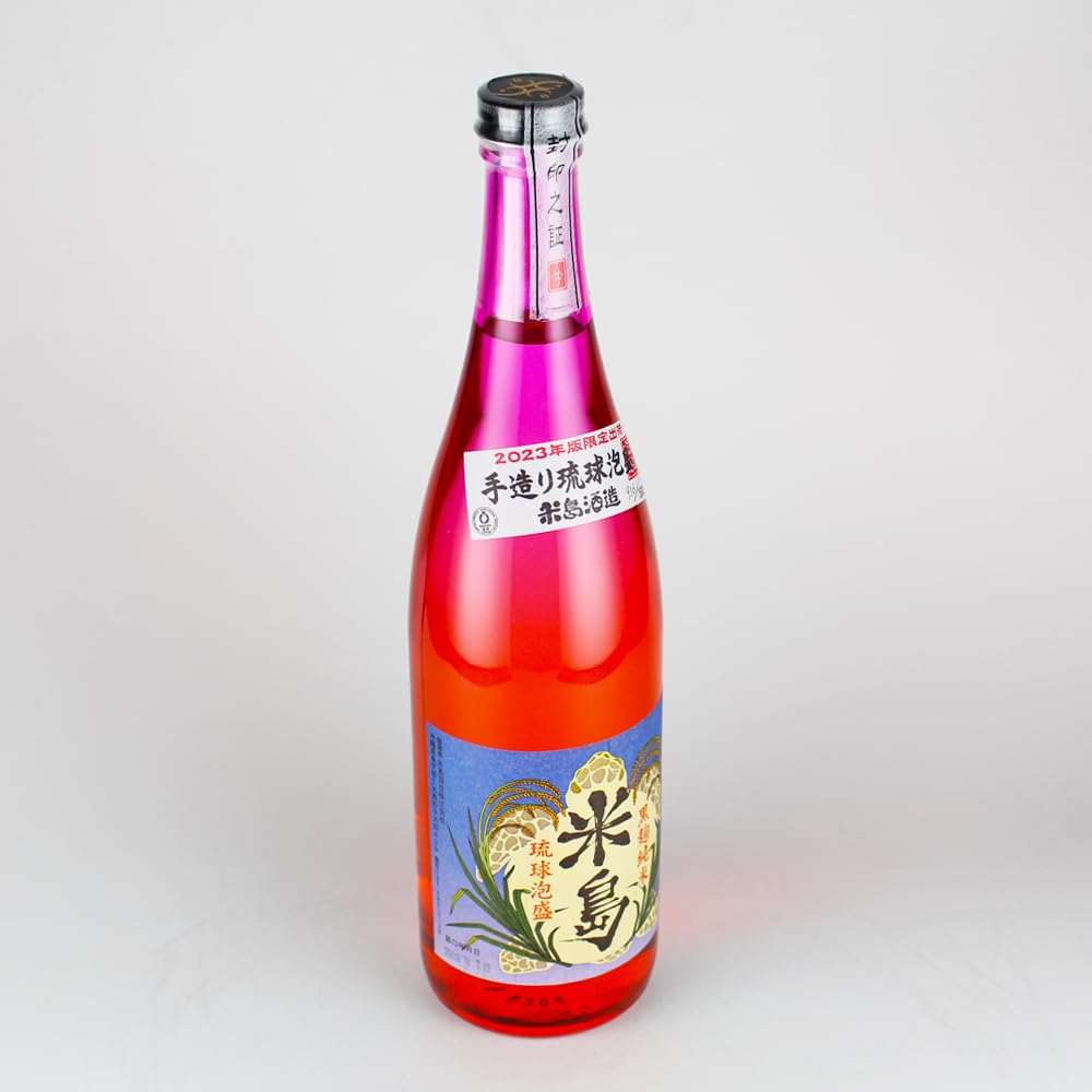 Amazon.co.jp: 泡盛 米島 40度,720ml 2023年版限定出荷 / 米島
