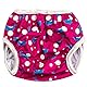 Babyino wiederverwendbare Schwimm-Windel | Bade-Hose für Babys und Kleinkinder (Pink Delphin) 6 bis 18 Monate Verstellbare Größe mitwachsende Schwimm-Kleidung