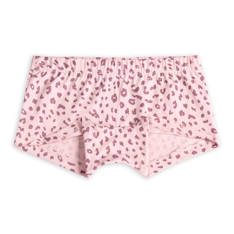 Image of Real Basics Girls Cotton Boxer Boyshorts Panties Underwear for Kids (Multicolor) Pack of 3