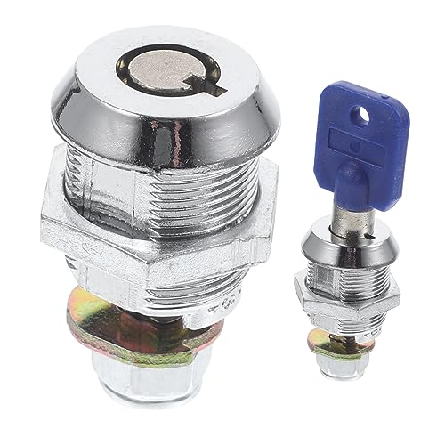 Artibetter Pair of Arcade Machine Locks Steel Keyed Tubular Locks