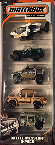 Matchbox, 2014 On A Mission, Battle Mission 5-Pack