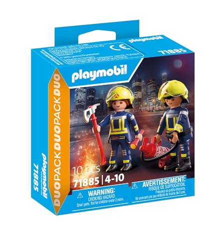 Playmobil Pompiers 71885 Pompiers Duo Pack - vue 5