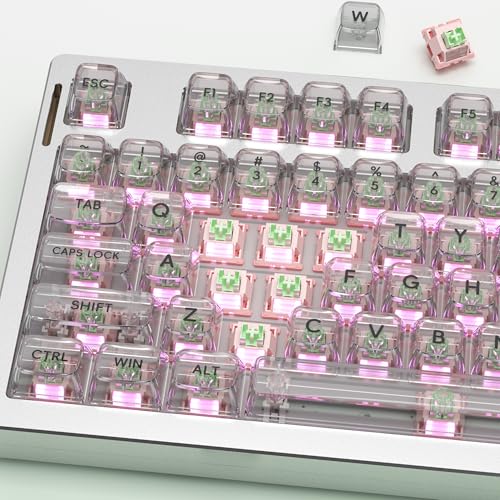 Image of Outemu Silent White Peach Pro Linear Mechanical Keyboard Switches(20Pcs)