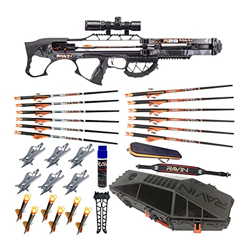 Ravin Crossbows R29 430 FPS Crossbow (Predator Camo) Predator Bundle (11 Items)