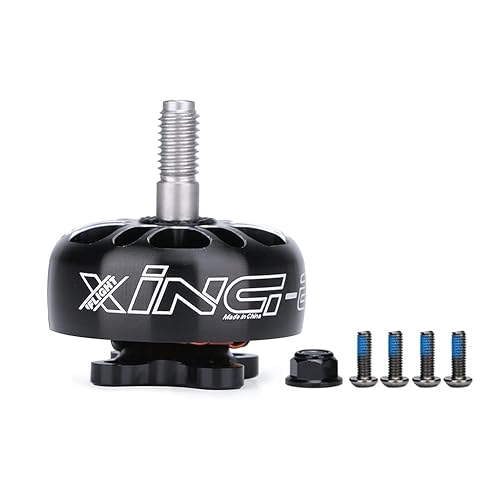 Miniatura 2 de iFlight 4pcs XING-E Pro 2306 1700KV Motor sin escobillas 6S para QAV FPV Racing Drone Quadcopter Motor (negro)
