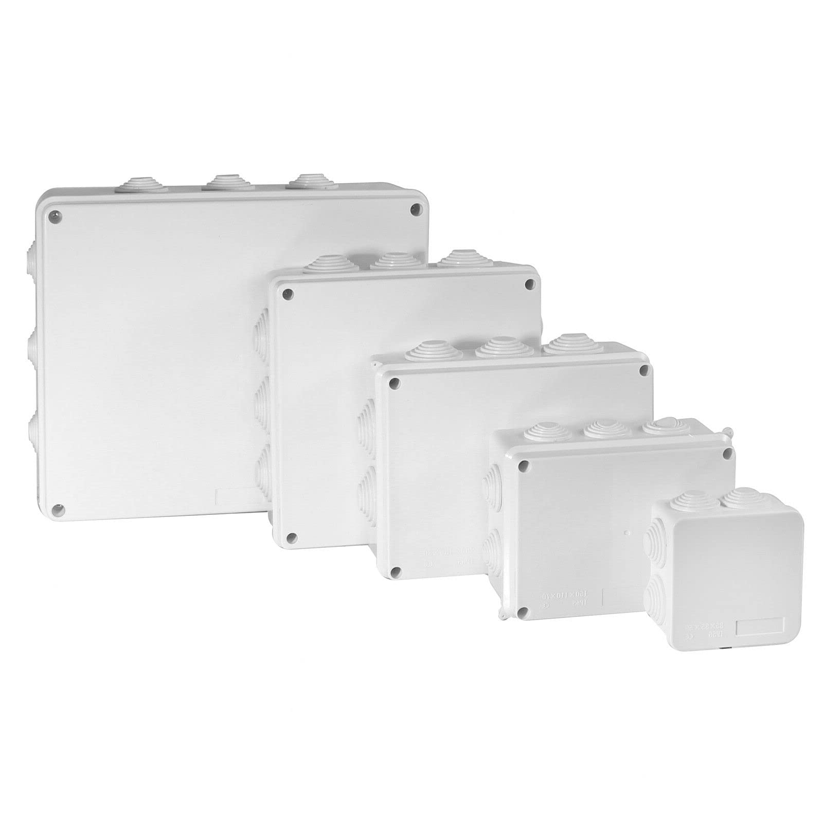 Aufputz Abzweigdose Abzweigkasten Verteilerdose Verteilerbox Klemmdose Dose (400 * 350 * 120mm)