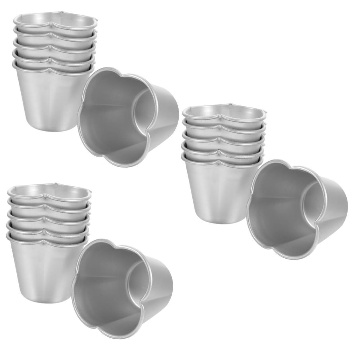 TOPBATHY 18pièces Moules à Gâteaux Pour Muffins Accessoires De Réutilisables Et Pour Et Gâteaux