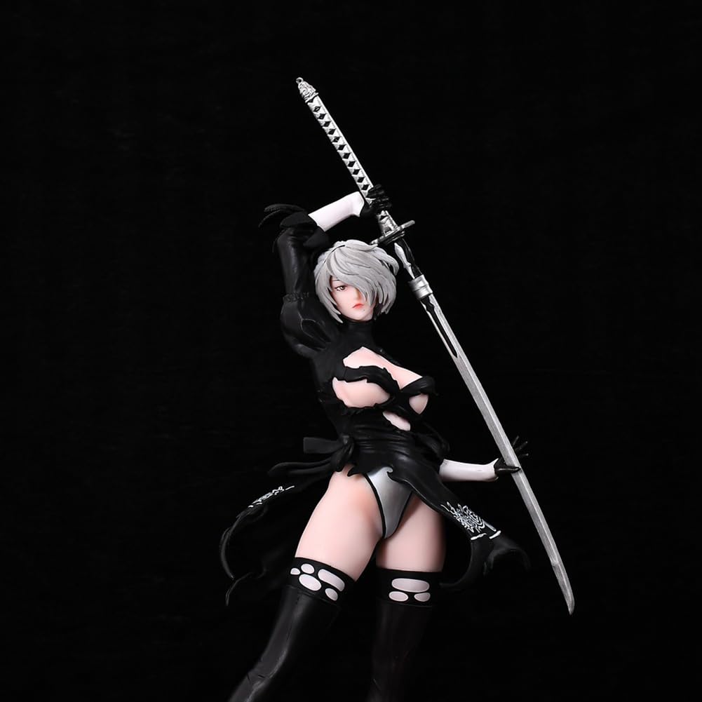 Amazon.com: MABAIUDE 2B Figure 2B Statue Anime Figure No.2 Type B