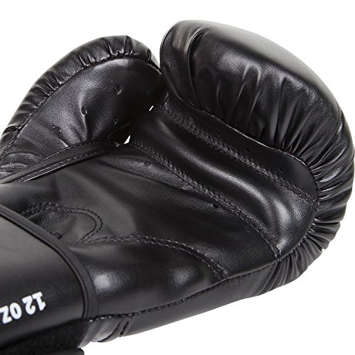 Venum Contender Boxing Gloves - Black/Black - 8-Ounce Venum Contender Boxing Gloves - Black/Black - 8-Ounce
