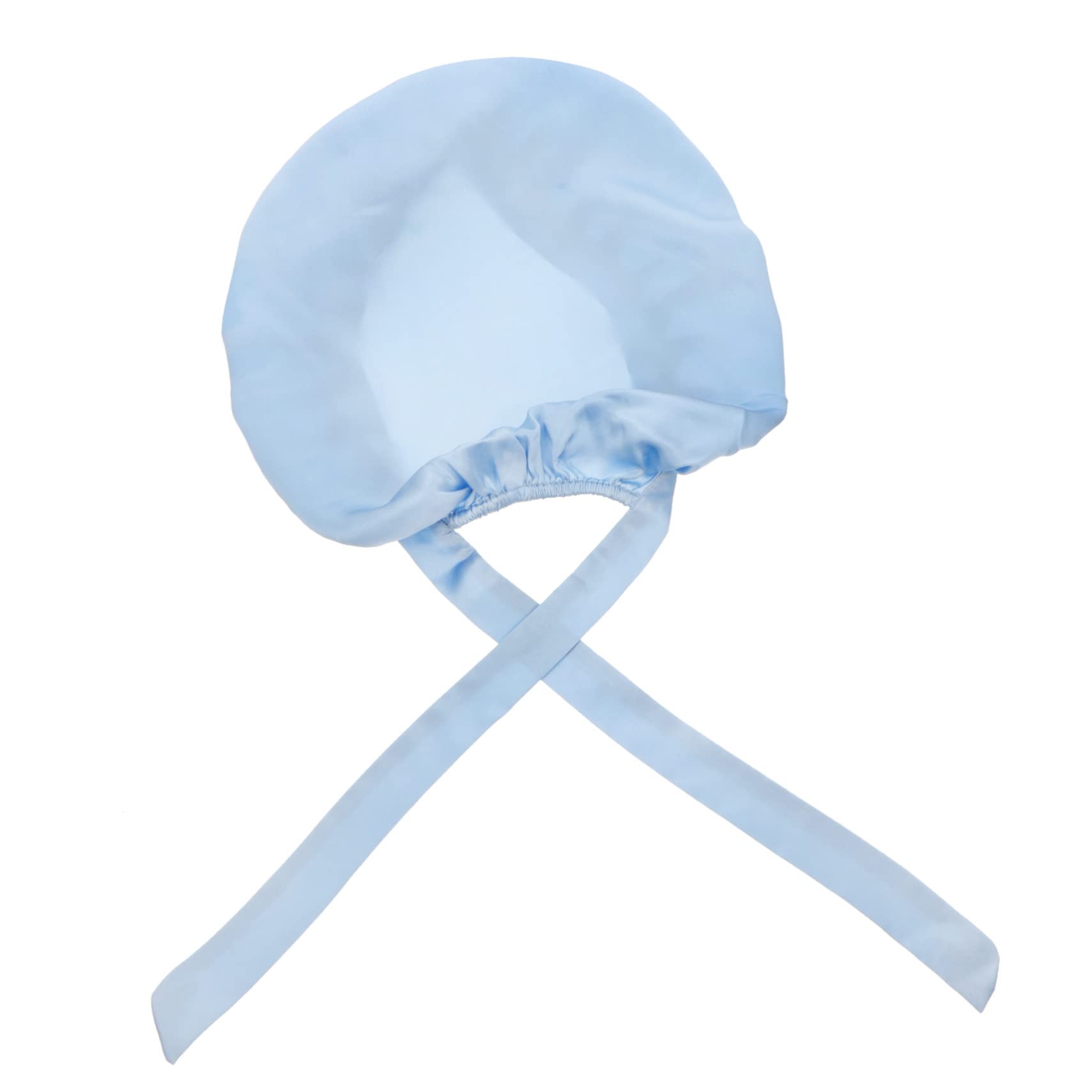 FOMIYES Silk Night Sleep Head Cover Elastic Band Sleep Hat Hair Care Satin Lined