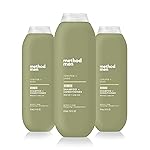 Method Men 2-in-1 Shampoo + Conditioner, Juniper + Sage, 14 Ounces (Pack of 3)