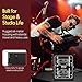 PYLE-PRO Premium Direct Injection Audio Box - Passive DI Unit Hum Eliminator w/ Input Attenuator to Connect Guitar & Bass - 1/4 Inch Impedance Transformer Connector to Balanced & Unbalanced XLR-PDC22 , Black