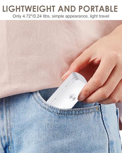 Ausziehbarer Selfie-Stick, Mini Tragbarer Selfiestick mit Fernbedienung, Kompakter Handy Selfie Stick für iPhone/Samsung, 360° Drehbare Handyhalterung für Vlog/Videoaufzeichnung/Live-Streaming