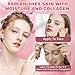 Collagen Glow Up Mask,Collagen Face Mask Overnight,Korean Firm Skin Deep Hydrating Masks,Korean Anti Wrinkle Lifting Face Mask,Elasticity Improvement-4 PCS