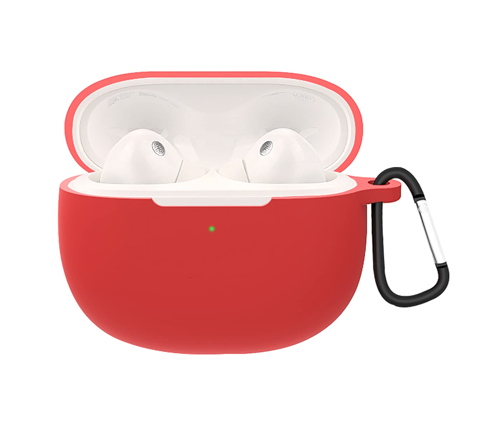 GIOPUEY Étuis Redmi Buds 3 Coque TPU,Redmi Buds 3 Case Cover Transparent, Ultra-Mince, Redmi Buds 3 Étui Protecteur - Transparent