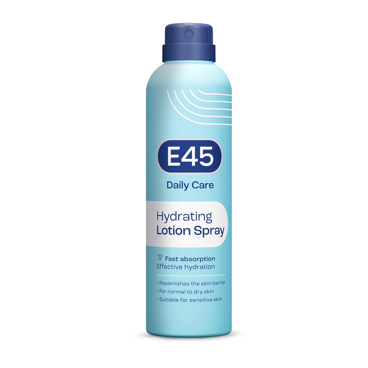 E45 Spray Moisturiser 200 Ml – Fast-Absorbing, Fragrance-Free Daily Lotion For Dry, Sensitive, Eczema-Prone Skin